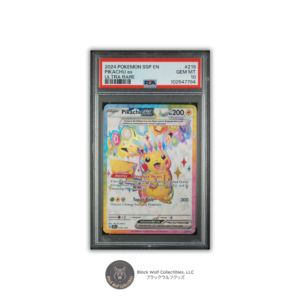 PSA 10 | 2024 POKEMON SSP EN-SURGING SPARKS 219 PIKACHU EX ULTRA RARE