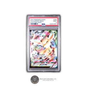 PSA 9 | 2021 POKEMON SWORD & SHIELD EVOLVING SKIES #008 FA/LEAFEON VMAX EVOLVING SKIES
